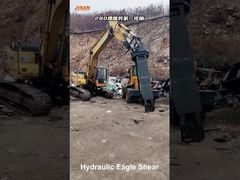 স্ক্র্যাপে ইস্পাত প্রক্রিয়াকরণের জন্য সম্পূর্ণ ঘূর্ণনশীল স্ক্র্যাপ ধ্বংস কাঁচি