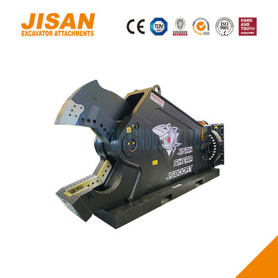 JS800RT এক্সক্যাভেটর ধাতব কাঁচি 360 ডিগ্রী ঘূর্ণন এবং উচ্চ শক্তির ছুরি ধারক সঙ্গে শিল্প ধ্বংস সাইট জন্য
