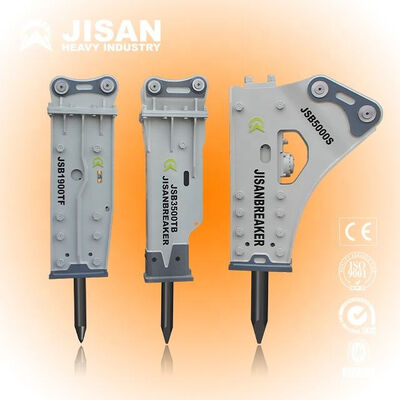 হাইড্রোলিক এক্সকাভেটর রক ব্রেকার ১৪০ বার চাপ ৩.৫ মিটার দৈর্ঘ্য নির্মাণ ও খনন কাজের জন্য উপযুক্ত