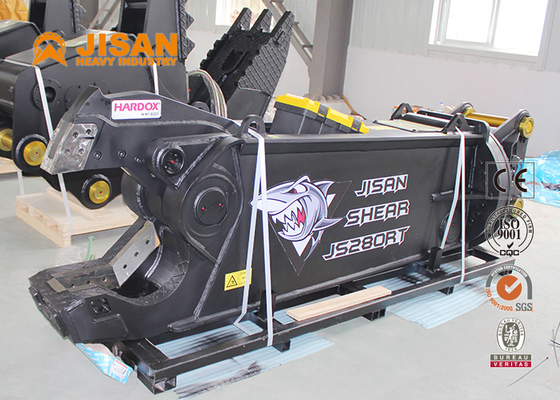 গাড়ি ভাঙার জন্য Ex320 হাইড্রোলিক স্ক্র্যাপ শিয়ার, সিই মেটাল কাটিং শিয়ার Oem Odm
