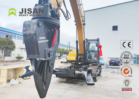 R210lc এক্সক্যাভেটর স্ক্র্যাপ কাটিং শিয়ারিং মেশিন, হাইড্রোলিক ডেমোলিশন শিয়ার্স