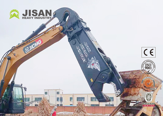 গাড়ি ভাঙার জন্য Ex320 হাইড্রোলিক স্ক্র্যাপ শিয়ার, সিই মেটাল কাটিং শিয়ার Oem Odm