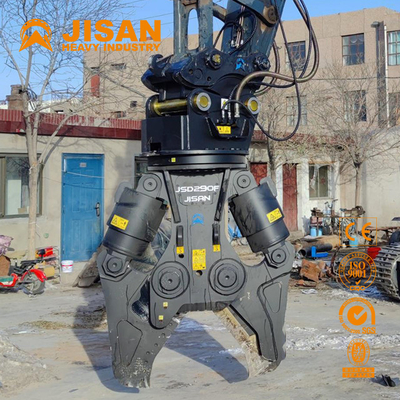 বহুমুখী ডাবল সিলিন্ডার কাটার জন্য Pc450 Jcb এক্সকাভেটর ধ্বংসকারী শিয়ার