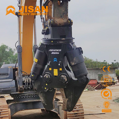 চোয়াল ডাবল সিলিন্ডার কাটিং কার Pc200-7 এক্সক্যাভেটর ধ্বংসকারী শিয়ার ভেভার টুল