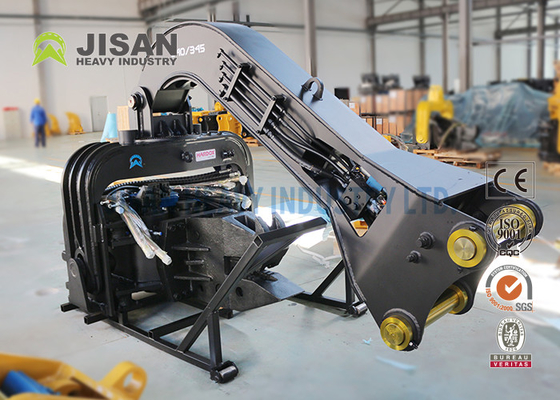 নির্মাণ প্রকল্পের জন্য 20-30hz 170-800kn এক্সকাভেটর মাউন্ট করা পাইল হ্যামার