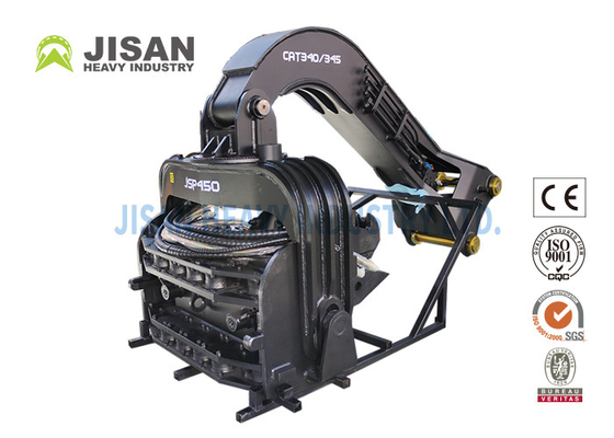 নির্মাণ প্রকল্পের জন্য 20-30hz 170-800kn এক্সকাভেটর মাউন্ট করা পাইল হ্যামার