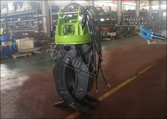 ফ্ল্যাট টাইপ হাইড্রোলিক লগ গ্র্যাপফল ফিট কোমাটাসু এক্সোয়াটার PC120 PC130 PC160