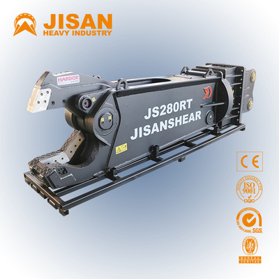 OEM ওডিএম সার্ভিস Excavator হাইড্রোলিক ইস্পাত কাঁচি সিই বিক্রয় গুণ কারখানা মূল্য Teyun Tycs450rt হাইড্রোলিক কাঁচি
