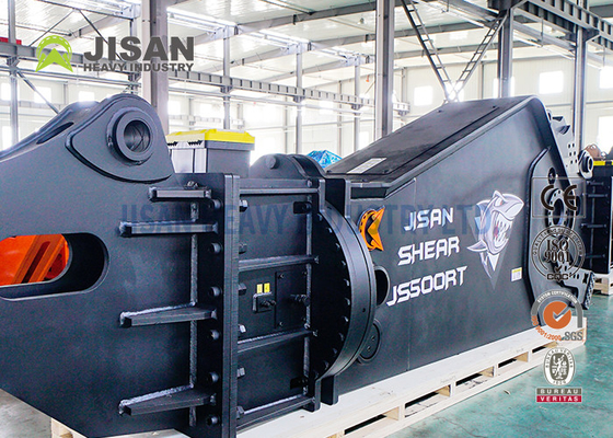 CE R310lc Excavator স্টিলের কাঠামোর জন্য হাইড্রোলিক কাঁচি ভাঙ্গন বিক্রয় স্ক্র্যাপ ধাতু ঘূর্ণন কাঁচি নতুন পণ্যের গুণমান