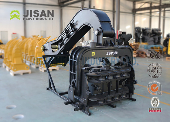 30 টন 40 টন Excavator মাউন্ট হাইড্রোলিক Vibro ইস্পাত শীট বা ফোটোভোলটাইক সিমেন্ট পিল ড্রাইভার হ্যামার 320C Excavator জন্য