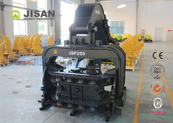 30 টন 40 টন Excavator মাউন্ট হাইড্রোলিক Vibro ইস্পাত শীট বা ফোটোভোলটাইক সিমেন্ট পিল ড্রাইভার হ্যামার 320C Excavator জন্য