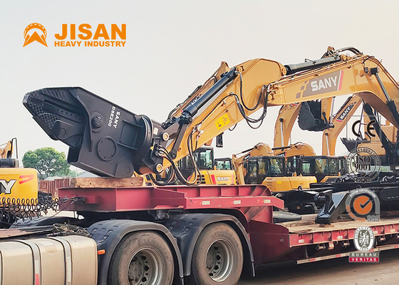 ভেঙে ফেলা কাঁচি Excavator Scrap Shear For Demolition কারখানার দাম Teyun Tycs450rt হাইড্রোলিক কাঁচি গাড়ি কার্ট বিক্রয়ের জন্য
