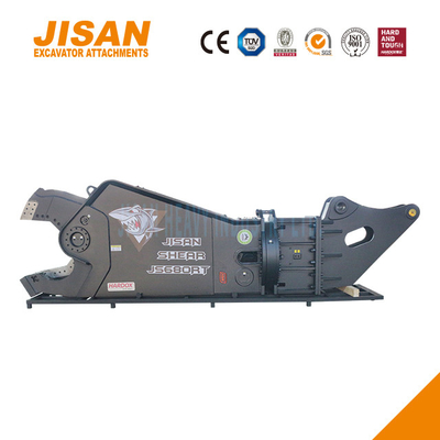 JS800RT Excavator মেটাল কাঁচি সহজ ব্লেড প্রতিস্থাপন এবং সর্বোচ্চ শক্তি জন্য পরিধান প্রতিরোধী ইস্পাত