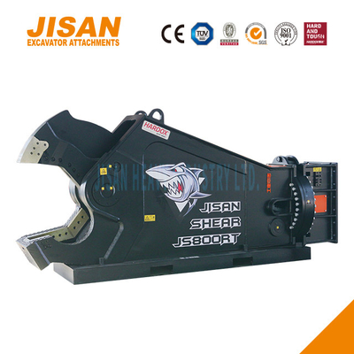 JS800RT Excavator মেটাল কাঁচি সহজ ব্লেড প্রতিস্থাপন এবং সর্বোচ্চ শক্তি জন্য পরিধান প্রতিরোধী ইস্পাত