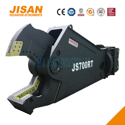JS800RT Excavator মেটাল কাঁচি সহজ ব্লেড প্রতিস্থাপন এবং সর্বোচ্চ শক্তি জন্য পরিধান প্রতিরোধী ইস্পাত