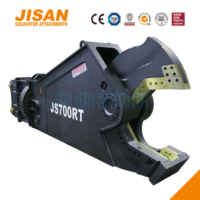 JS800RT Excavator মেটাল কাঁচি সহজ ব্লেড প্রতিস্থাপন এবং সর্বোচ্চ শক্তি জন্য পরিধান প্রতিরোধী ইস্পাত