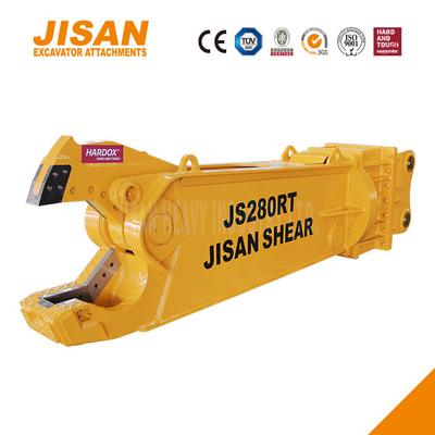 JS400RT খননকারীর মেটাল শিয়ার্স: স্ক্র্যাপ সামগ্রী কাটা এবং পুনরুদ্ধারের চূড়ান্ত সমাধান
