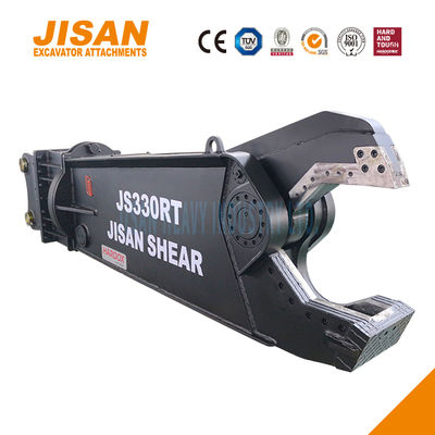 খননকারীর ধাতব কাঁচি ৩৬০ ডিগ্রী ঘূর্ণন এবং সর্বোচ্চ দক্ষতার জন্য বর্ধিত সিলিন্ডার আকার