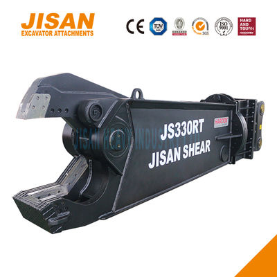 খননকারীর ধাতব কাঁচি ৩৬০ ডিগ্রী ঘূর্ণন এবং সর্বোচ্চ দক্ষতার জন্য বর্ধিত সিলিন্ডার আকার