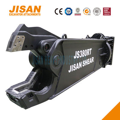 খননকারীর ধাতব কাঁচি ৩৬০ ডিগ্রী ঘূর্ণন এবং সর্বোচ্চ দক্ষতার জন্য বর্ধিত সিলিন্ডার আকার