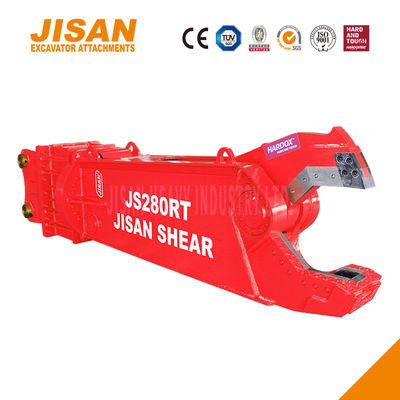 খননকারীর ধাতব কাঁচি ৩৬০ ডিগ্রী ঘূর্ণন এবং সর্বোচ্চ দক্ষতার জন্য বর্ধিত সিলিন্ডার আকার