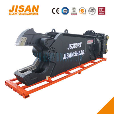 খননকারীর ধাতব কাঁচি ৩৬০ ডিগ্রী ঘূর্ণন এবং সর্বোচ্চ দক্ষতার জন্য বর্ধিত সিলিন্ডার আকার