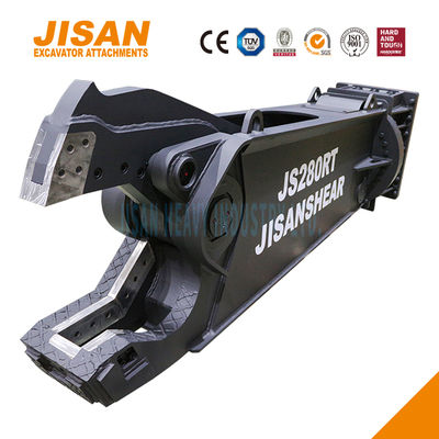 খননকারীর ধাতব কাঁচি ৩৬০ ডিগ্রী ঘূর্ণন এবং সর্বোচ্চ দক্ষতার জন্য বর্ধিত সিলিন্ডার আকার