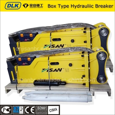 খননকারীর ধ্বংস এবং নির্মাণের জন্য অত্যন্ত টেকসই জলবাহী রক ব্রেকার