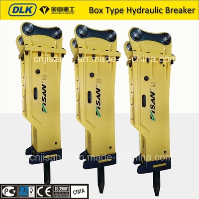 খননকারীর ধ্বংস এবং নির্মাণের জন্য অত্যন্ত টেকসই জলবাহী রক ব্রেকার