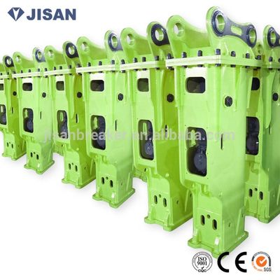 এনপিকে জিএইচ১৫ হাইড্রোলিক ব্রেকার রক হ্যামার ১২ মাসের ওয়ারেন্টি সহ উচ্চ স্থায়িত্ব এবং সেরা মানের 19-26 টন খননকারীর জন্য