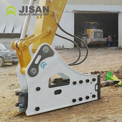 খননকারীর জন্য 160-180kg/cm2 অপারেটিং চাপ, 150-190l/min তেল প্রবাহ এবং 350-500bpm আঘাতের হার সহ হাইড্রোলিক রক ব্রেকার