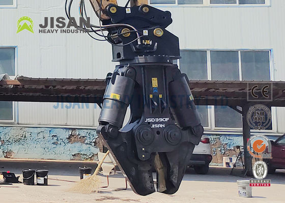 JISAN খননকারী মেটাল শিয়ার্স, ৩৬০ ডিগ্রি হাইড্রোলিক ঘূর্ণন মোটর সহ, শক্তিশালী ক্ষমতা এবং দীর্ঘ স্থায়িত্ব