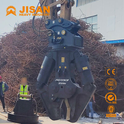 বহুমুখী খননকারী ধাতব কাঁচি বিস্তৃত চোয়াল খোলার এবং শক্তিশালী শক্তি সিলিন্ডার সঙ্গে কংক্রিট পুনর্ব্যবহার এবং ধ্বংস জন্য