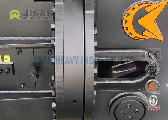 ভারী দায়িত্ব Excavator লোহা ধাতু কাটা জন্য ধাতু কাঁচি অ্যালুমিনিয়াম স্ক্র্যাপ এবং শিল্প ধ্বংস উপাদান প্রক্রিয়াকরণ