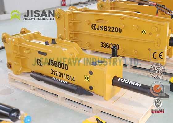 JSB4500 এক্সকাভেটর রক ব্রেকার OEM লোগো কাস্টমাইজড হাইড্রোলিক হ্যামার ৩৬-৪৫ টন এক্সকাভেটর