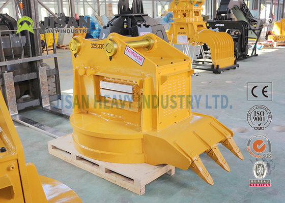 ক্রেন মেটাল স্ক্র্যাপের জন্য 1600kg 3600lb 1.2m 47in গোলাকার হাইড্রোলিক লিফটিং ইলেক্ট্রোম্যাগনেট