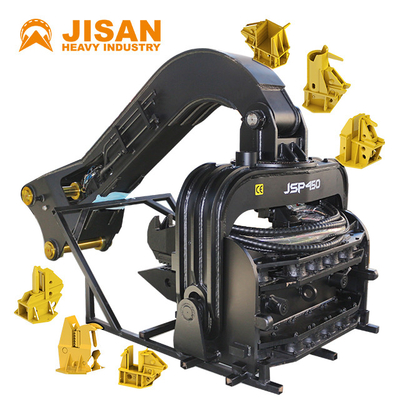 Ce Sgs Pile Vibro Hammer Oem Odm সার্ভিস, এক্সকাভেটর হাইড্রোলিক শীট পাইল ড্রাইভার
