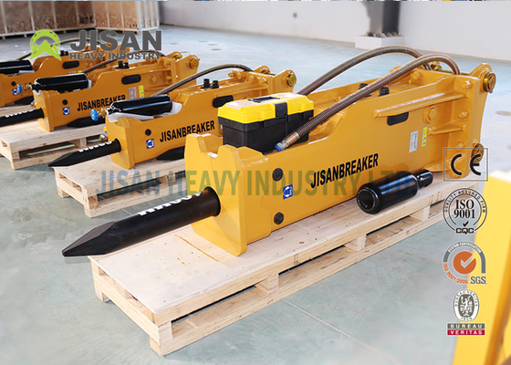 হেভি ডিউটি ​​100-6200kg এক্সকাভেটর রক ব্রেকার 1.2 মিটার প্রস্থ