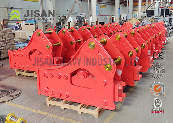 Pc210 Ex200 হাইড্রলিক এক্সকাভেটর হ্যামার ব্রেকার অ্যারোহেড R 120 চিসেল 75-155 মিমি